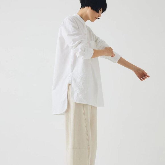 NWOT Toast Taro Cotton Oxford Long Shirt - Picture 3 of 11